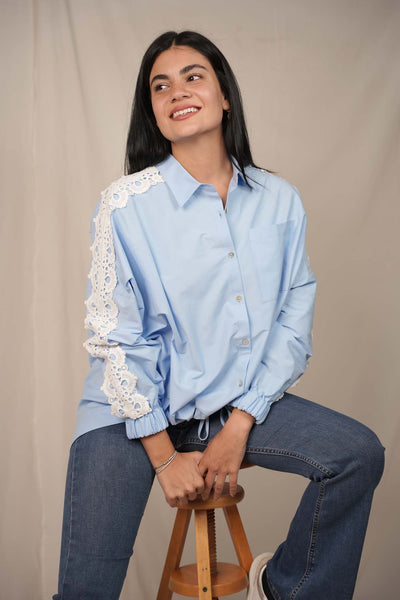 Rabat Blouse- Blue