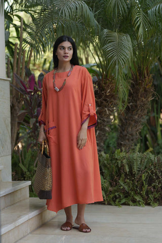 Shorouk Dress - Orange