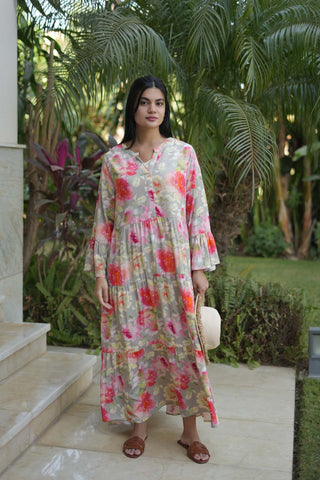 Zahra Dress- Floral Print
