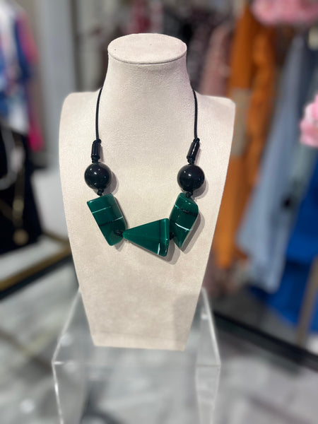 Coraline Necklace- Green